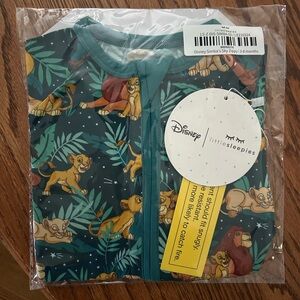 NWT little Sleepies lion king zippy - 3-6 months